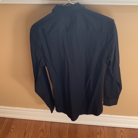 Armani exchange black dress shirt size S - Picture 2 of 3